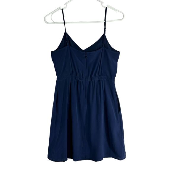 Madewell Silk Dress Camisole Women's Spaghetti Strap Navy Blue 100% Silk size 2 - Picture 6 of 6